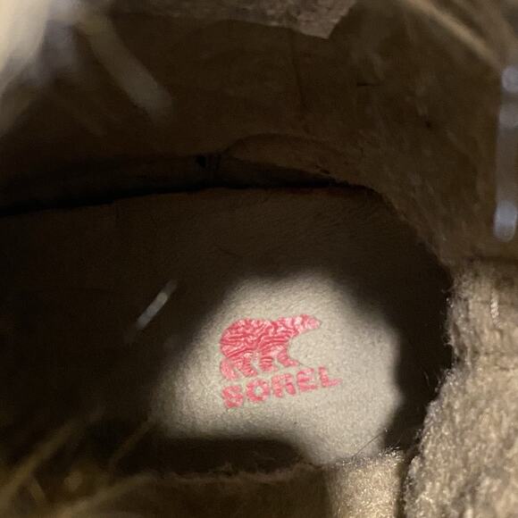 Sorel Cozy Joan Felt Boots Faux Fur Blue Womens 6 Cozycore Cabincore Rustic Boho - Picture 8 of 12